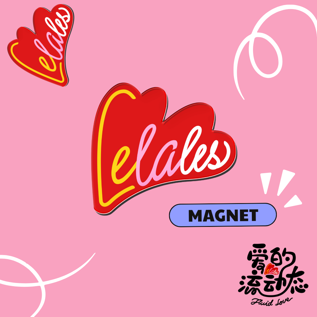 LeLaLes Heart Magnet